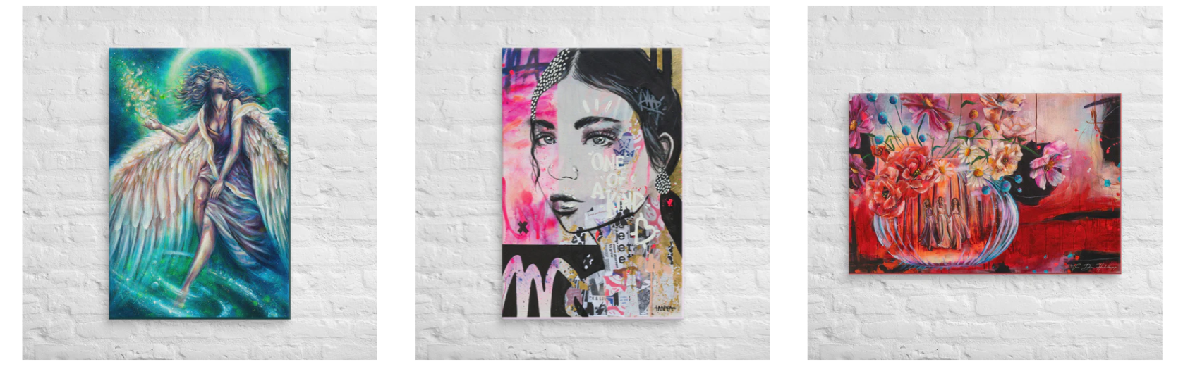 Wall of Art prints of paintings 